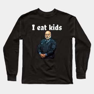 bertram I eat Kids Funny quote design Long Sleeve T-Shirt